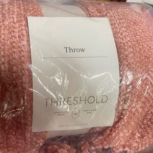 Threshold Chenille Terra Cotta Throw